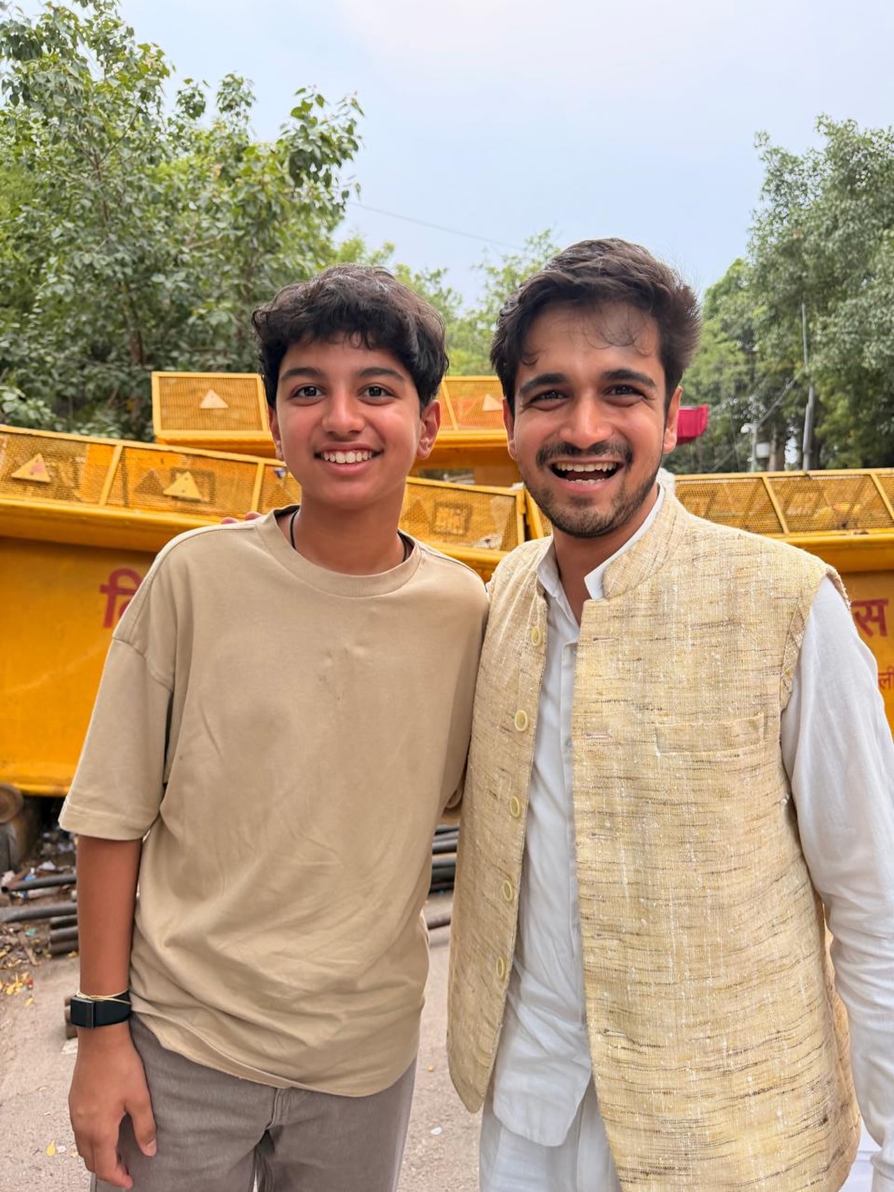 Rayan Kapoor with Anish Gawande